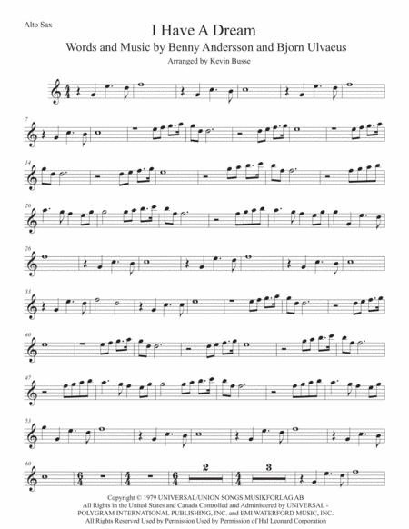 I Have A Dream (arr. Kevin Busse)