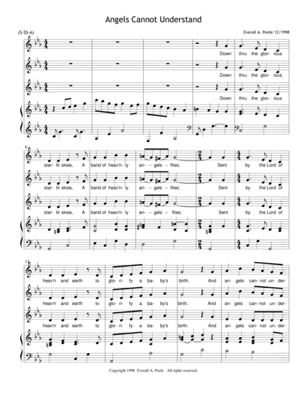 Angels Cannot Understand