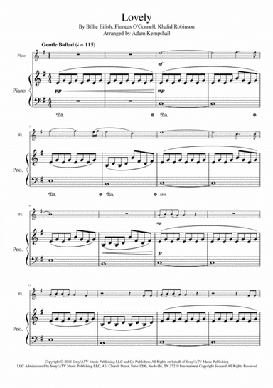 Lovely (arr. Adam Kempshall)