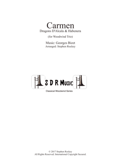 Carmen: 2 Pieces for Woodwind Trio (arr. Stephen Rockey)