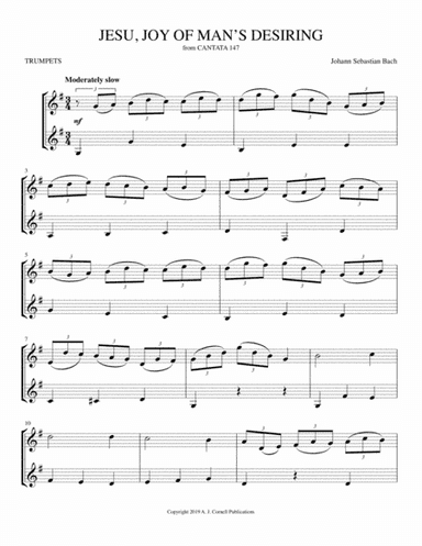 Jesu, Joy of Man’s Desiring (arr. Mark Phillips)