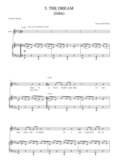 The Dream (from 'Tomorrow Morning')