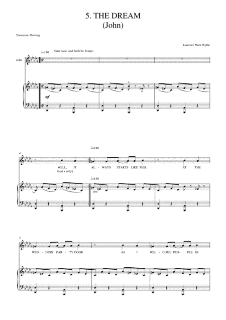The Dream (from 'Tomorrow Morning')