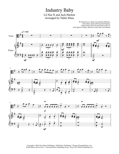 Industry Baby (arr. Valdir Maia)