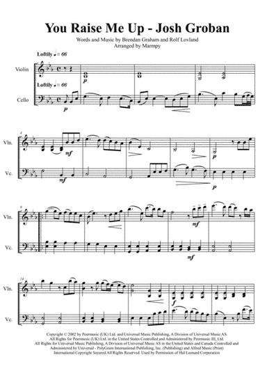 You Raise Me Up (arr. Marmpy)