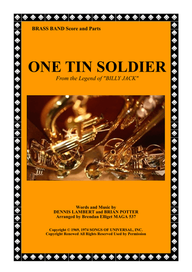 One Tin Soldier (arr. Brendan James Elliget MAGA 537)