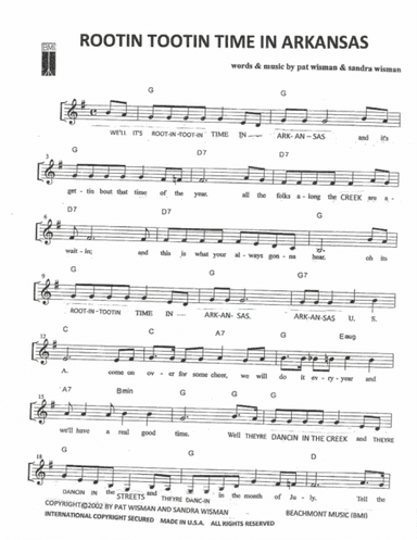 ROOTIN TOOTIN TIME IN ARKANSAS