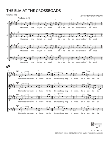 The Elm at the Crossroads (arr. Corduroy Fifths Music Publishing)