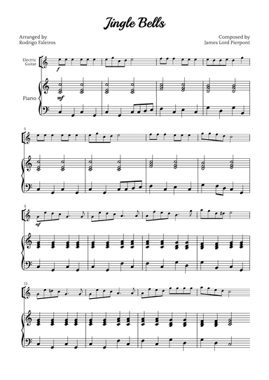 Jingle Bells (arr. Rodrigo Faleiros)