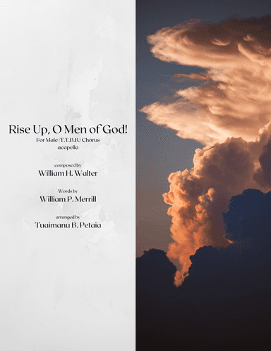 Rise Up, O Men of God! (arr. Tuaimanu B. Petaia)