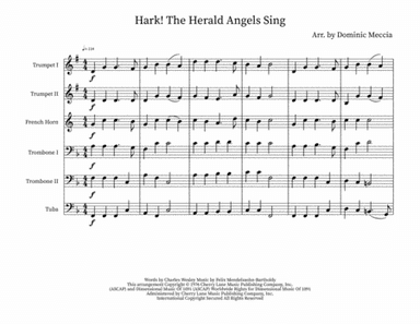 Hark! The Herald Angels Sing (arr. Dominic Meccia)