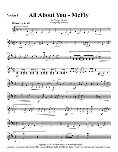 All About You (arr. Marmpy)