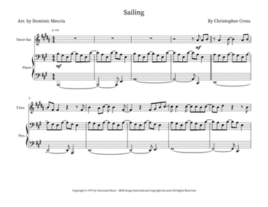 Sailing (arr. Dominic Meccia)