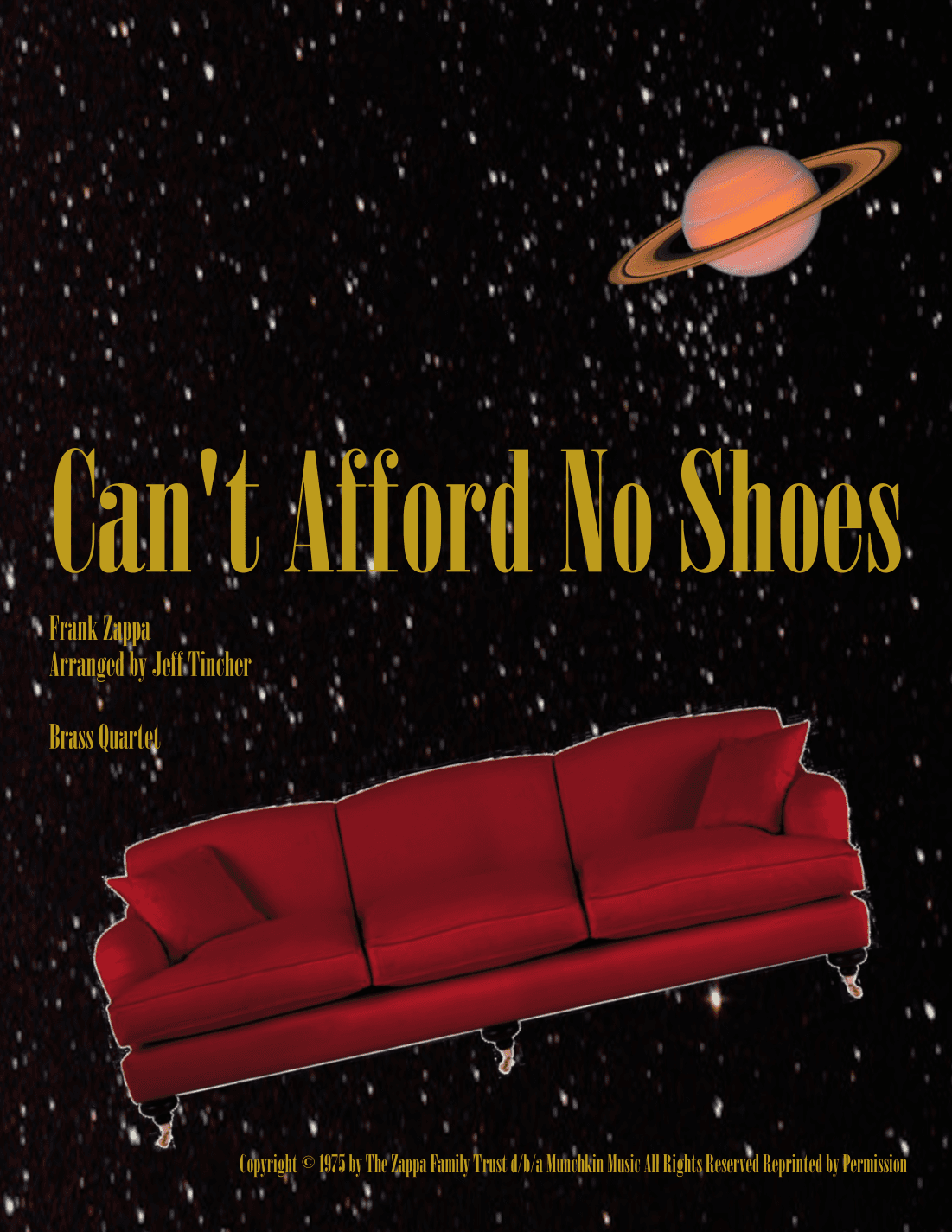 Can't Afford No Shoes (arr. Jeff Tincher)