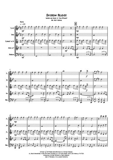 Daydream Believer (arr. Andy Norman)