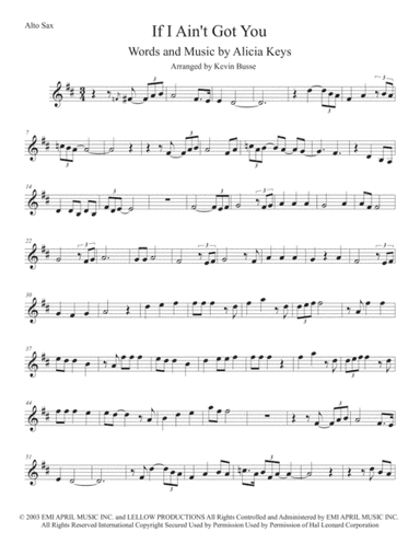 If I Ain't Got You (arr. Kevin Busse)