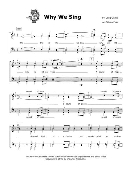 Why We Sing (arr. Takako Fuke)