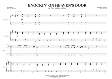 Knockin' On Heaven's Door (arr. Art.o Artaud)