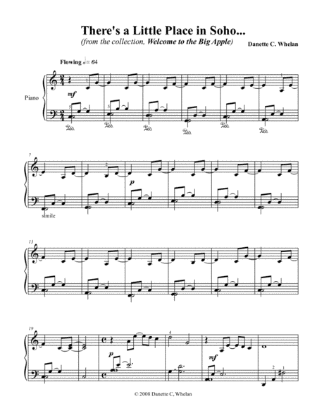 There's a Little Shop in Soho