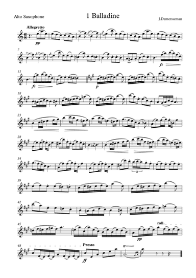Danseuse (arr. A.Buriakov)