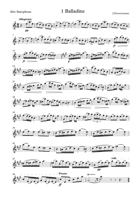 Danseuse (arr. A.Buriakov)