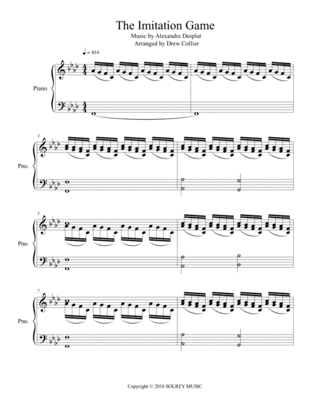 The Imitation Game (arr. Drew Collier)
