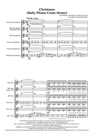 Christmas (baby Please Come Home) (arr. Kayleigh Huelin)