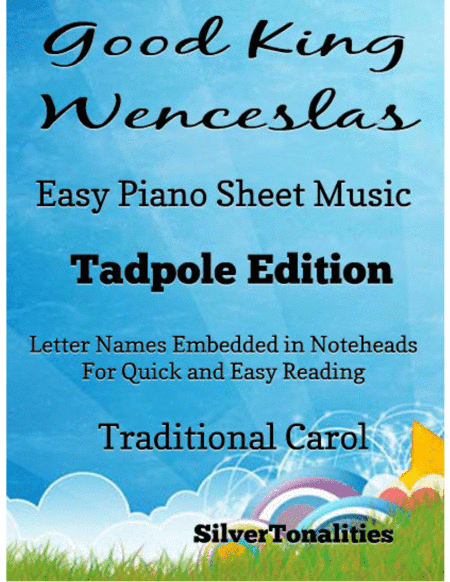 Good King Wenceslas Easy Piano Sheet Music 2nd Edition (arr. SilverTonalities)