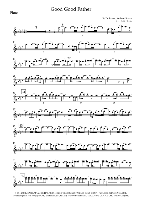 Good Good Father (arr. Fabio Britto)