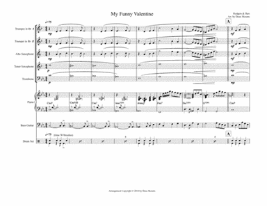 My Funny Valentine (arr. Dean Mounts)
