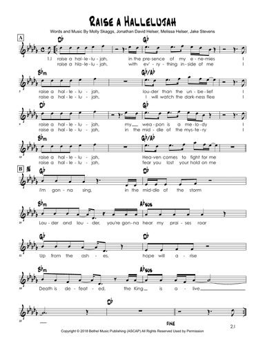 Raise A Hallelujah (arr. Brian Kim)