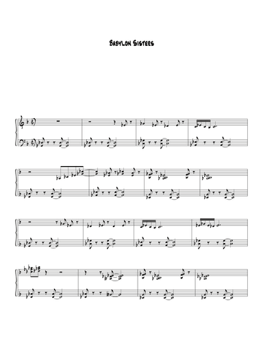 Babylon Sisters (arr. Biegler)