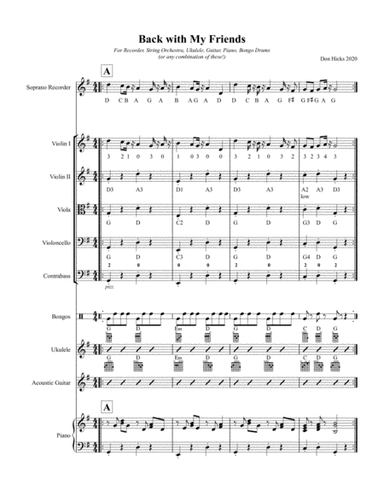 Back with My Friends - Orchestra & More Version