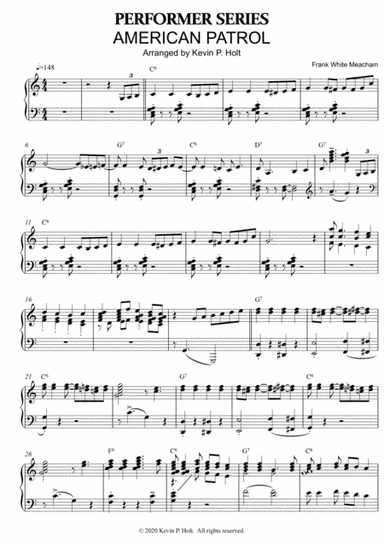 American Patrol - PERFORMER SERIES ARRANGEMENT (arr. Kevin P. Holt)