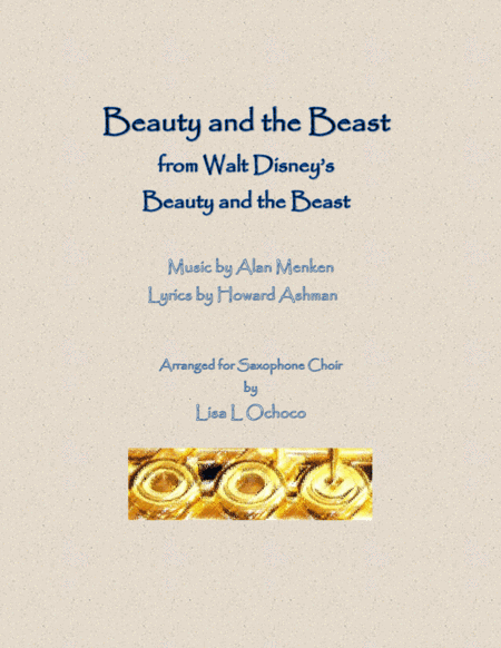 Beauty And The Beast (arr. Lisa L Ochoco)