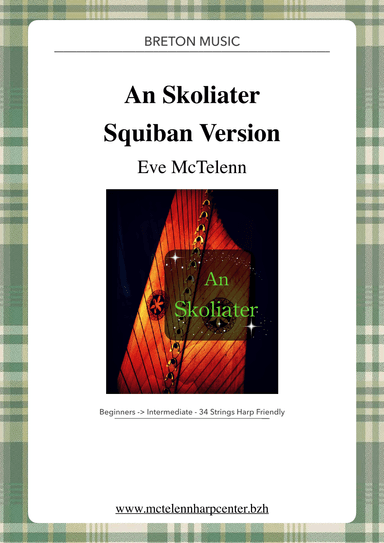 An Skoliater - Breton Melody - beginner & 34 String Harp | McTelenn Harp Center (arr. Eve McTelenn)