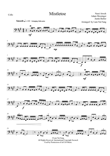 Mistletoe (arr. Lam Yat Fung)