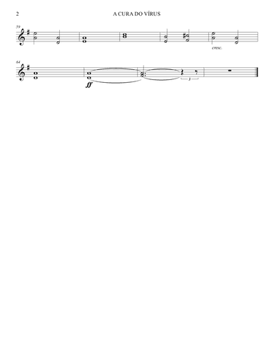 PICCOLO - A CURA DO VÍRUS MORTAL PARA CORO E ORQUESTRA
