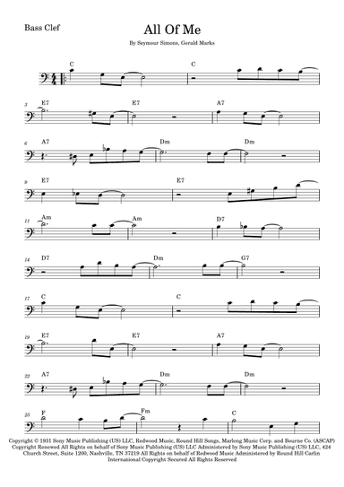 All Of Me (arr. Fabio Eduardo de Oliveira)