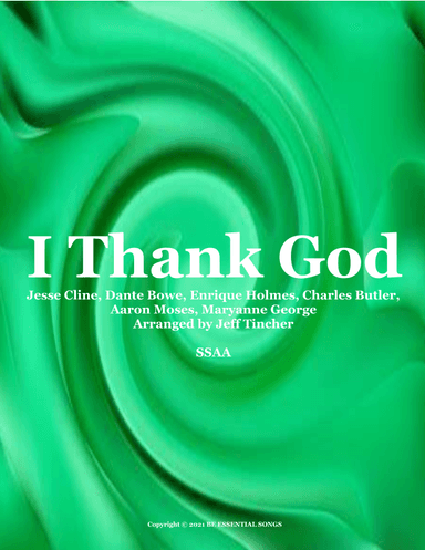 I Thank God (arr. Jeff Tincher)