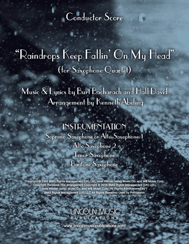 Raindrops Keep Fallin' On My Head (arr. Kenneth Abeling)