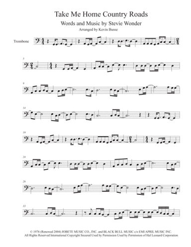 Take Me Home, Country Roads (arr. Kevin Busse)
