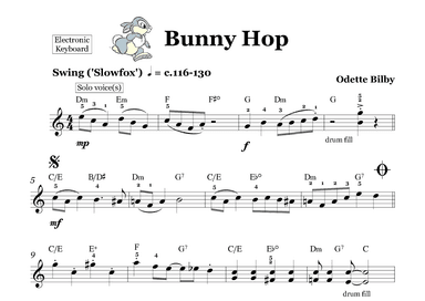 Bunny Hop (Electronic Keyboard Grade 4)