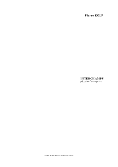 Interchamps (Trio: Picc/Fl/Guit)