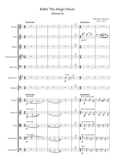 Ballet 'The Magic Drum' (Scene 6)