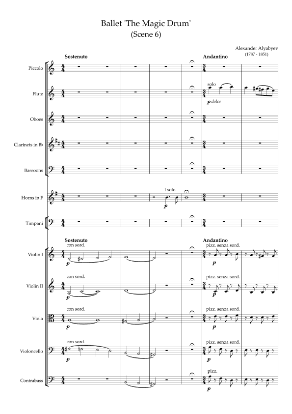 Ballet 'The Magic Drum' (Scene 6)