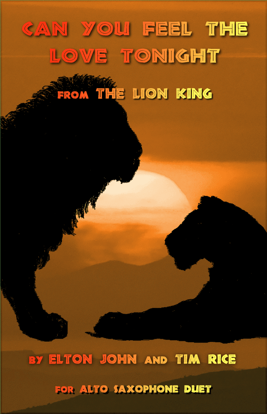 Can You Feel The Love Tonight (arr. David McKeown)