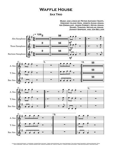 Waffle House (arr. David Lartey)