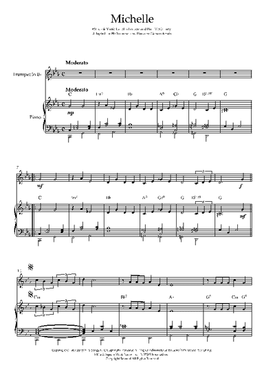 Michelle (arr. Gerson Arrais)