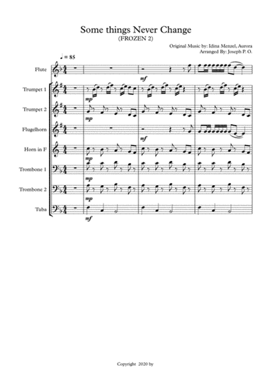 Somethings Never Get Old (arr. Joseph)